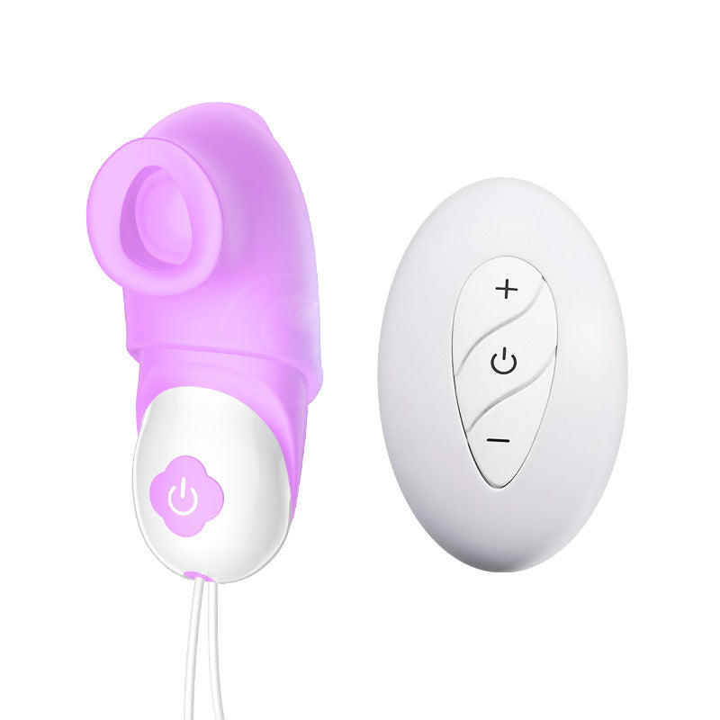 Compact Rabbit Suction Vibrator with Remote Control