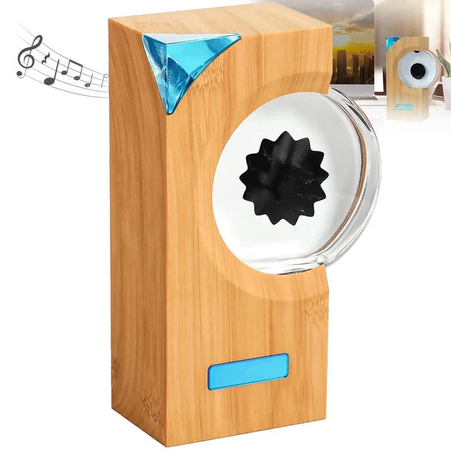 Ferrofluid Music Lamp: Magnetic Desk Light That Dances