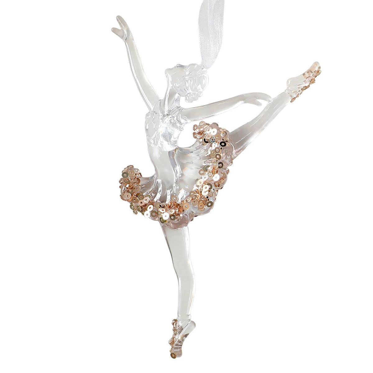 Sequin Acrylic Christmas Ornaments for Elegant Trees