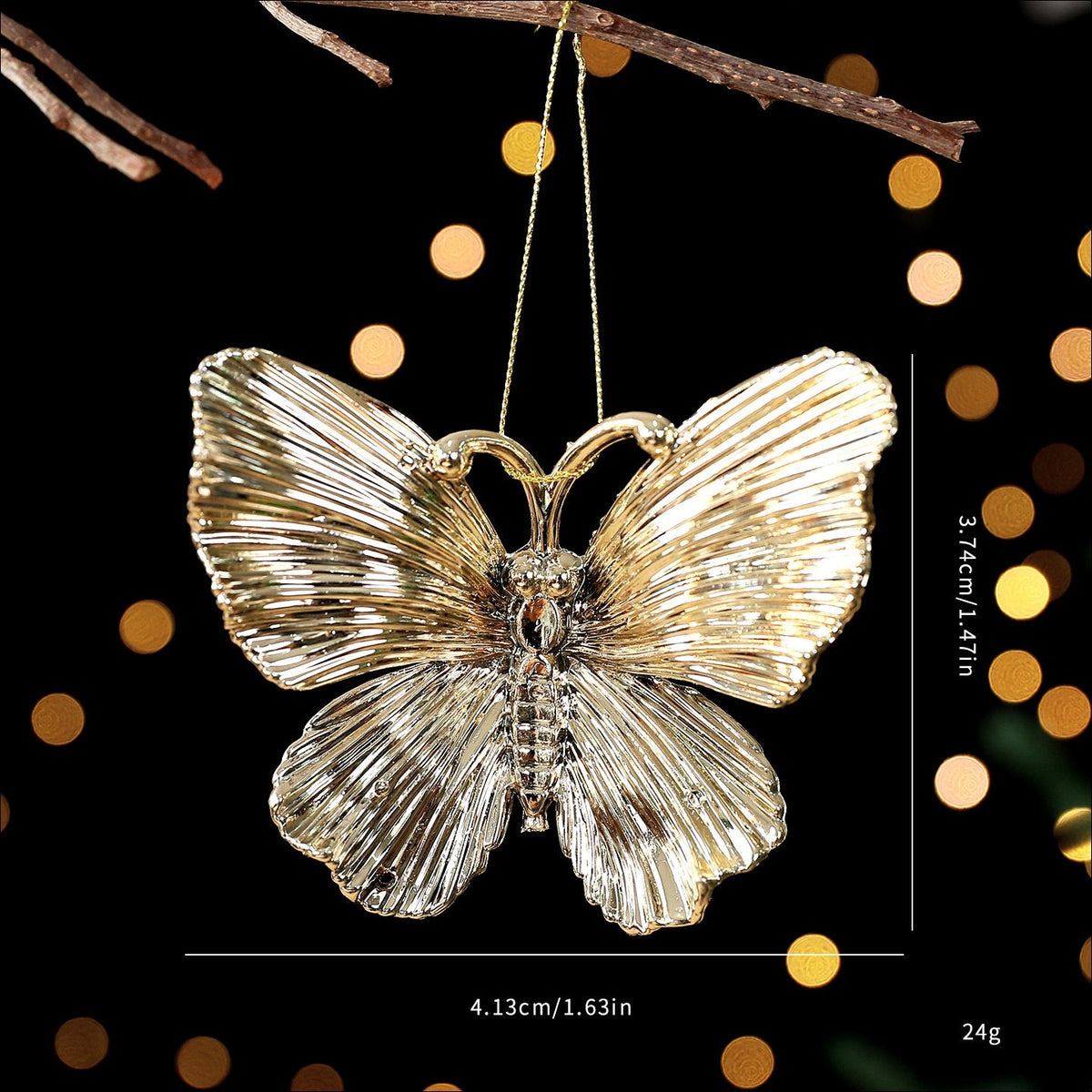 Gold Christmas Tree Ornaments for Elegant Holiday Decor