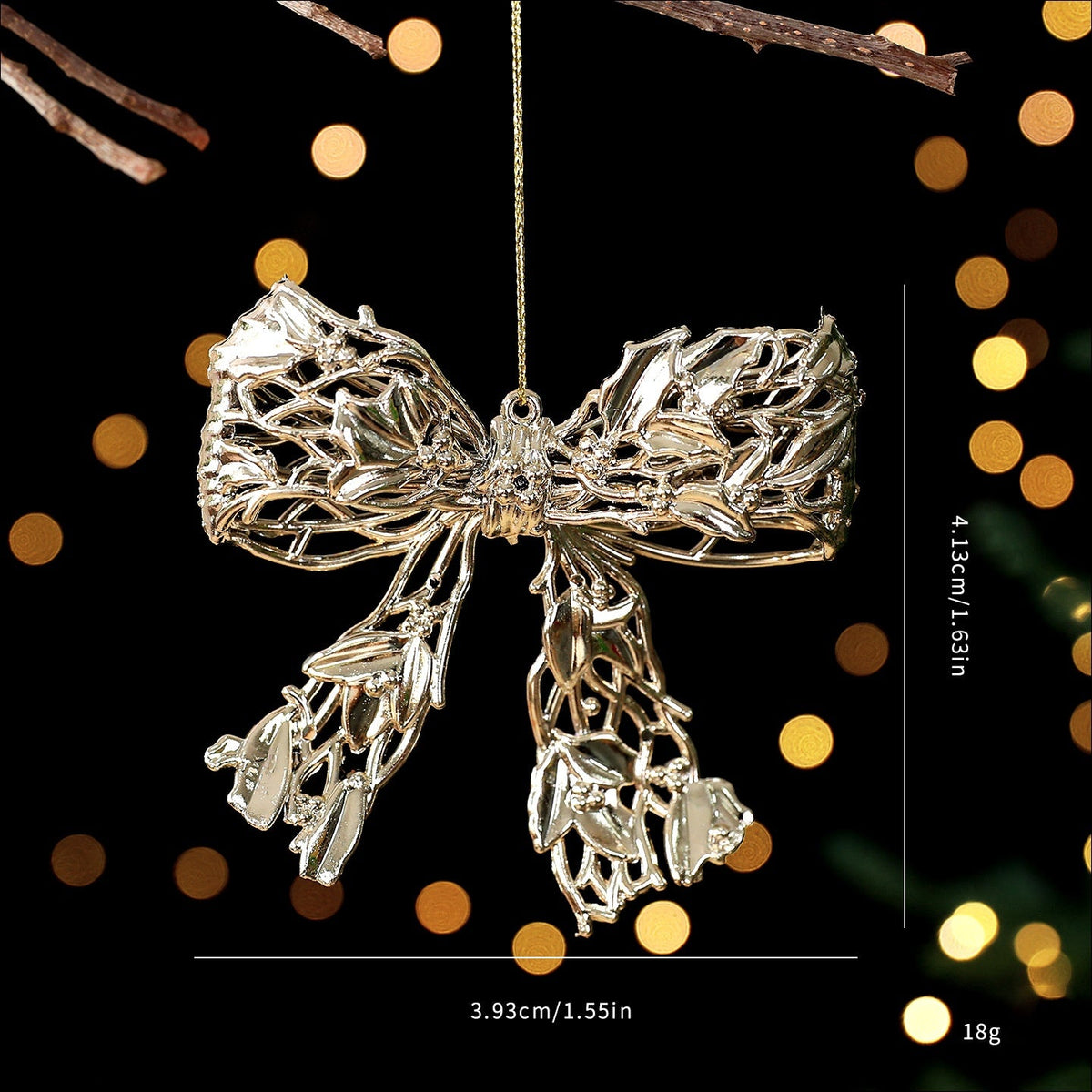 Gold Christmas Tree Ornaments for Elegant Holiday Decor