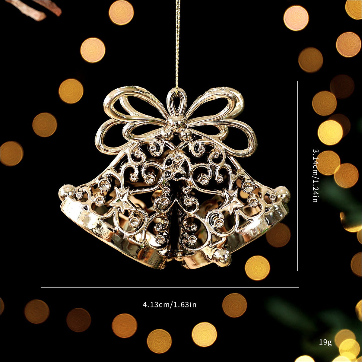 Gold Christmas Tree Ornaments for Elegant Holiday Decor