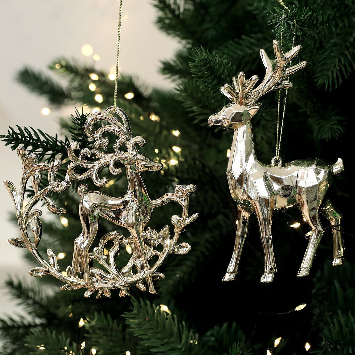 Gold Christmas Tree Ornaments for Elegant Holiday Decor