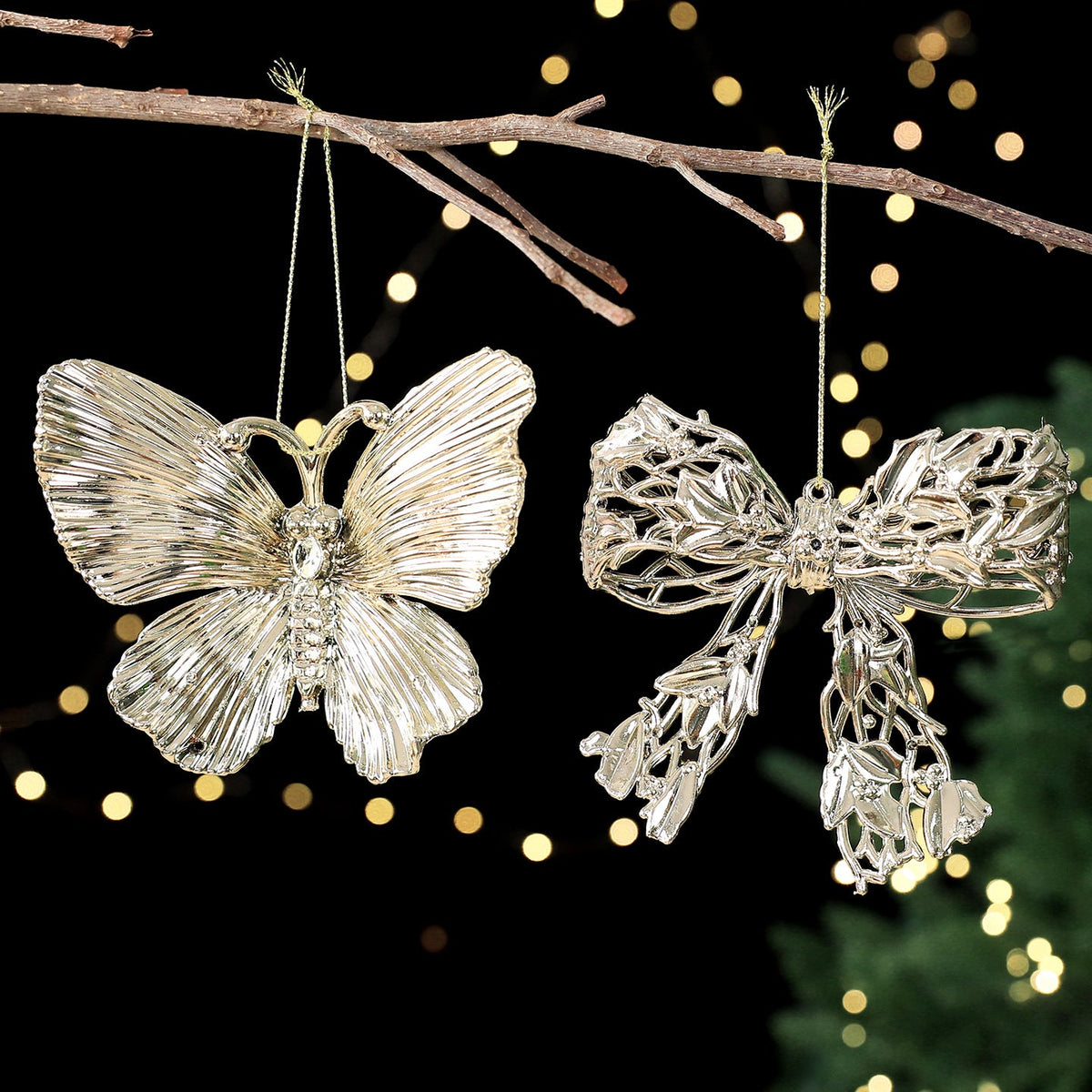 Gold Christmas Tree Ornaments for Elegant Holiday Decor