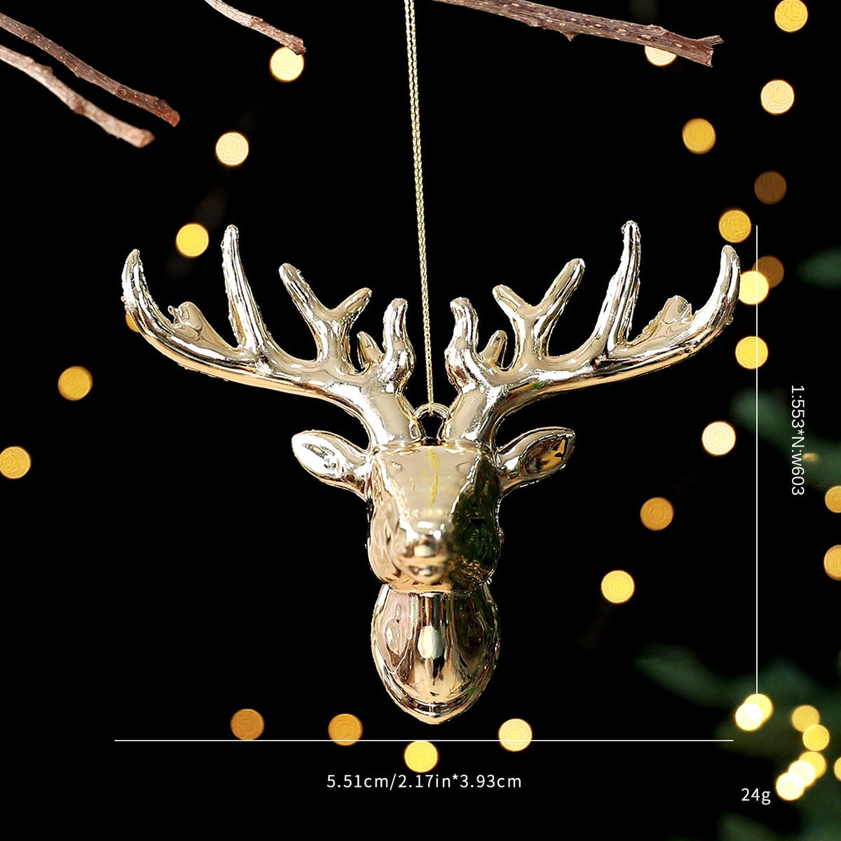 Gold Christmas Tree Ornaments for Elegant Holiday Decor