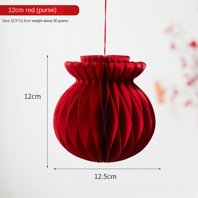 Honeycomb Lantern Decorations for New Year Atmosphere