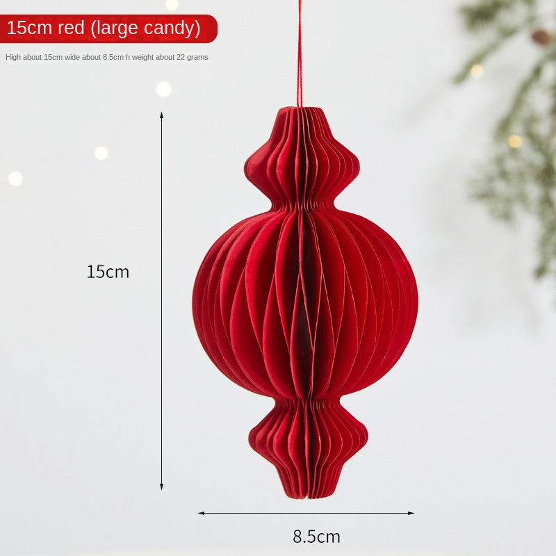 Honeycomb Lantern Decorations for New Year Atmosphere