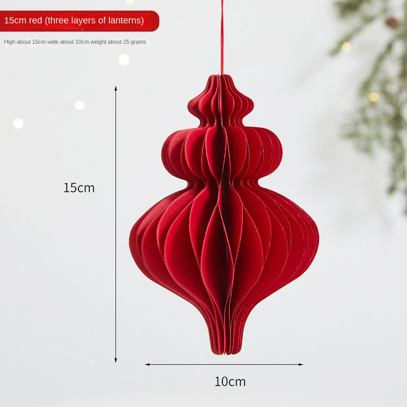 Honeycomb Lantern Decorations for New Year Atmosphere