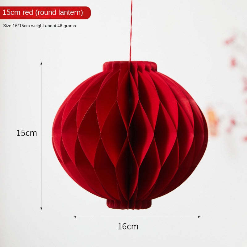 Honeycomb Lantern Decorations for New Year Atmosphere
