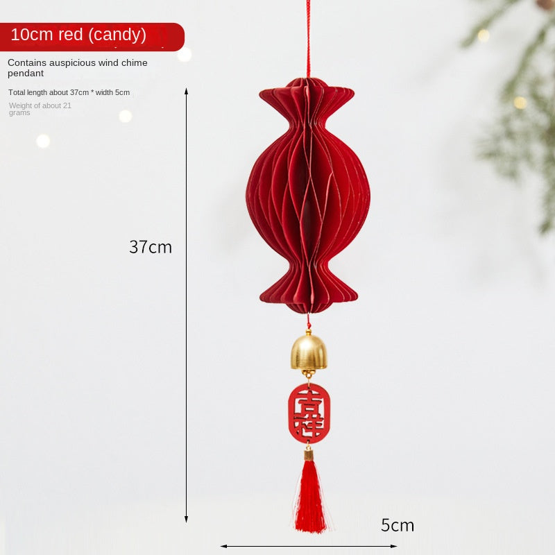 Honeycomb Lantern Decorations for New Year Atmosphere