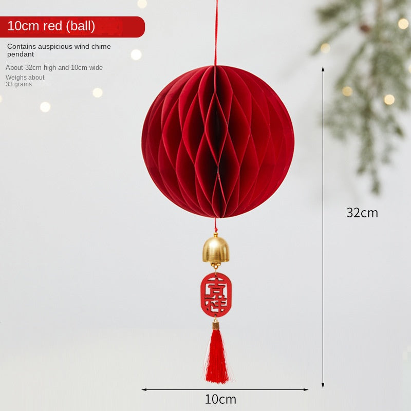 Honeycomb Lantern Decorations for New Year Atmosphere