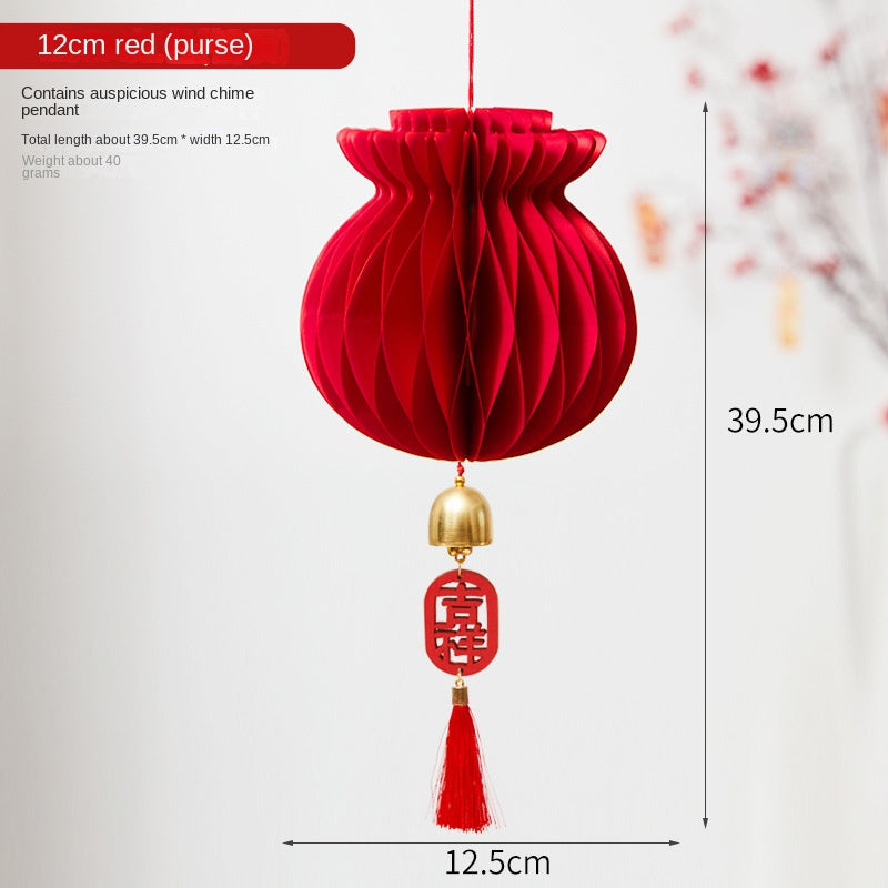 Honeycomb Lantern Decorations for New Year Atmosphere