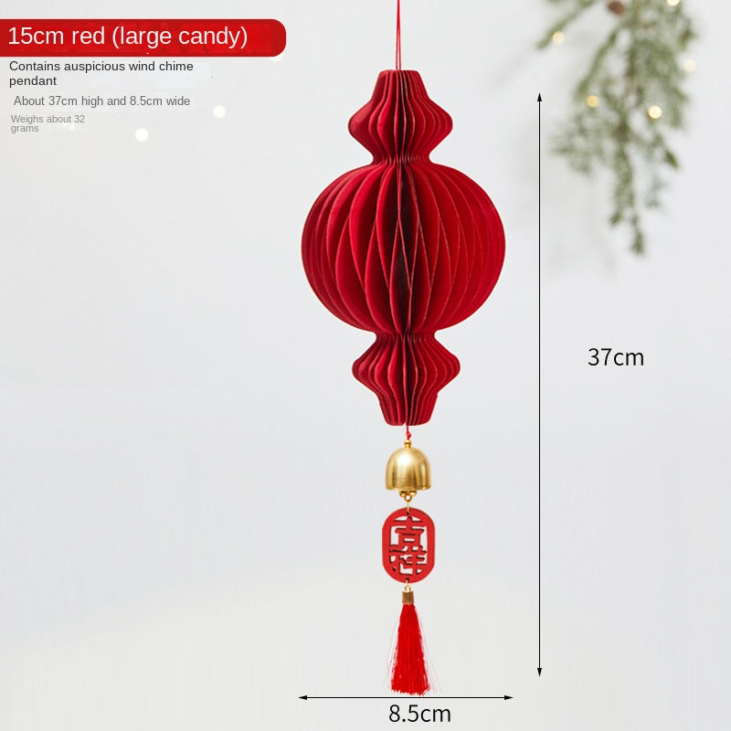Honeycomb Lantern Decorations for New Year Atmosphere