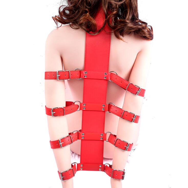Adjustable Bondage Harness Set for Consensual Play