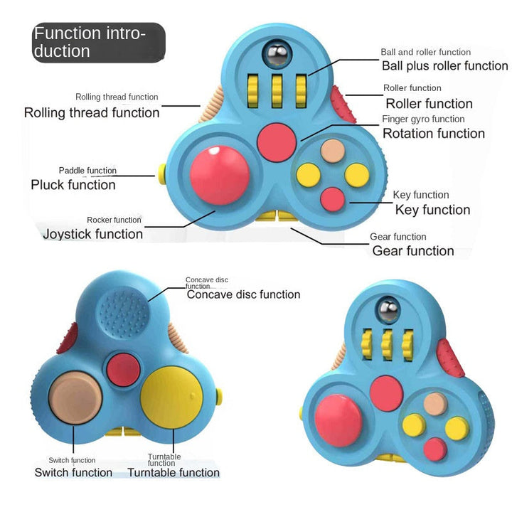 Fidget Pad Handheld Gyroscope Stress Relief Toy