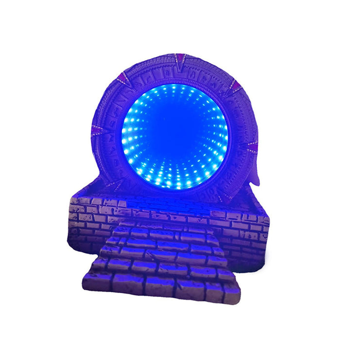 Stargate Portal Lamp | Glowing Sci-Fi Ring Decor Piece