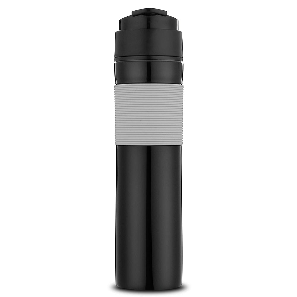 Portable French Press Travel Mug: 300ml Leak-Proof