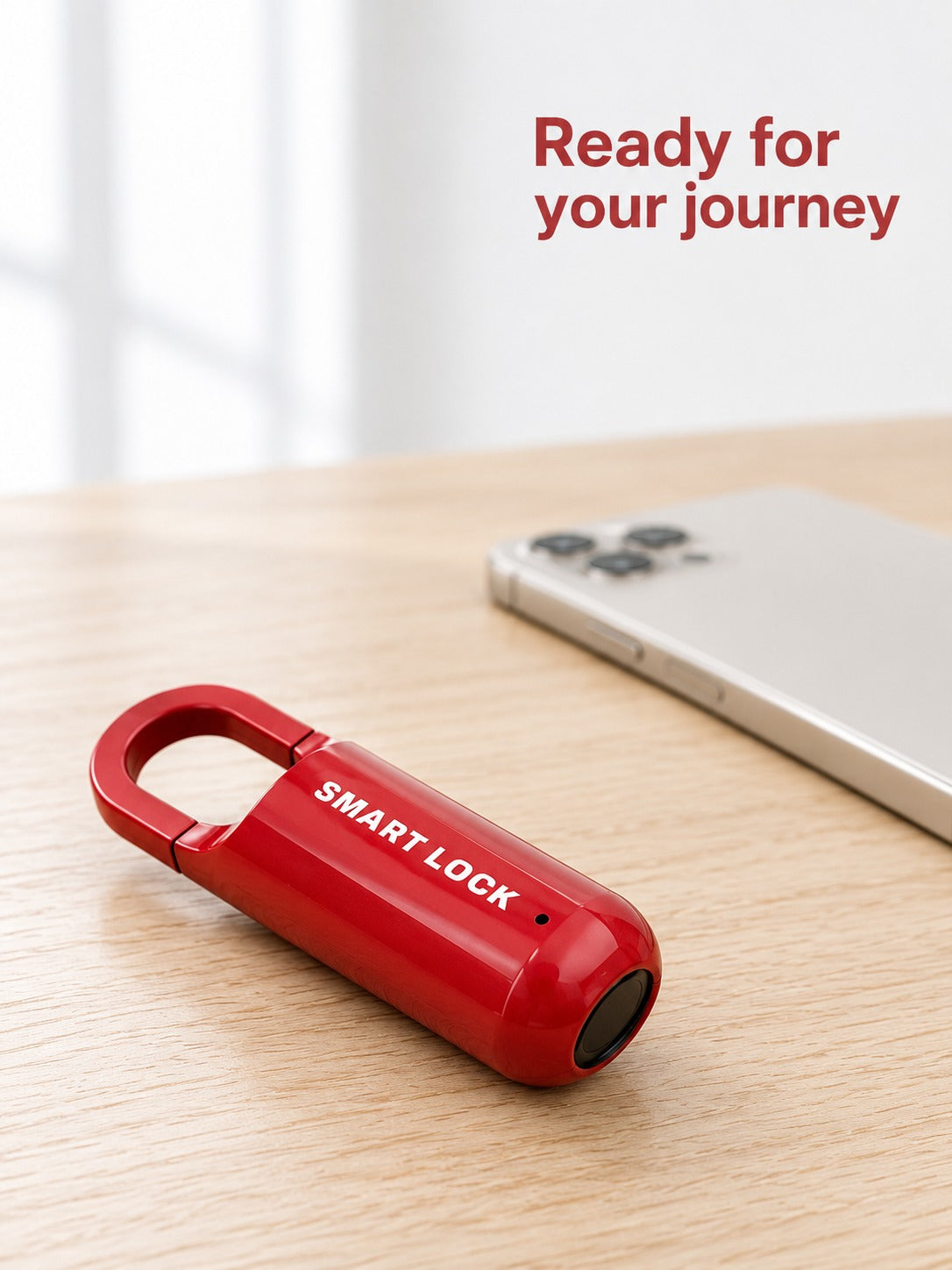 Fingerprint Padlock for Travel: Open With One Touch