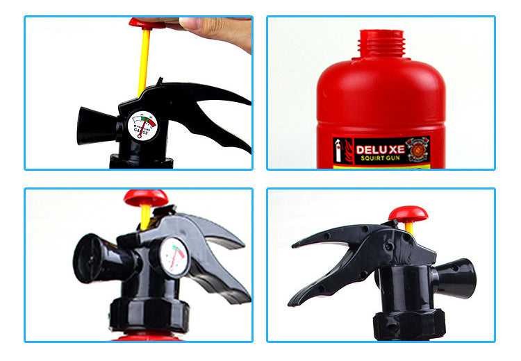 Fireman Water Gun Backpack Toy for Outdoor Summer Play