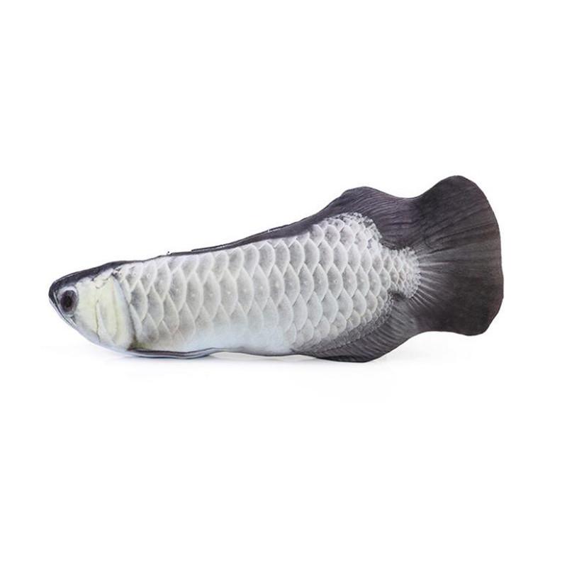 Realistic Fish Catnip Toy for Cats: Bat, Kick, Chew