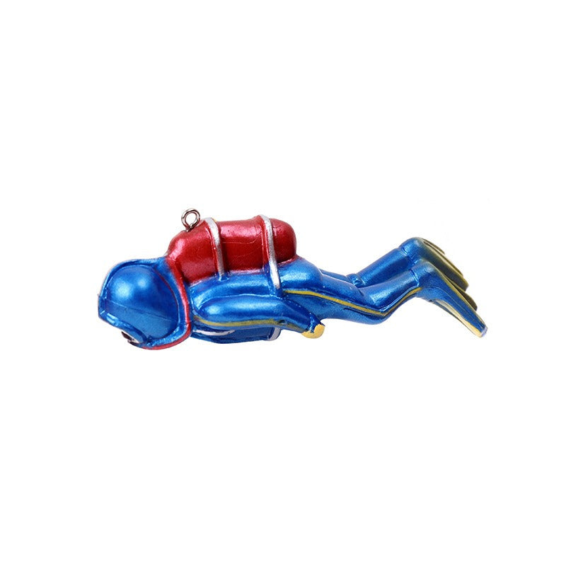 Aquarium Diver Decoration for Playful Underwater Scenes
