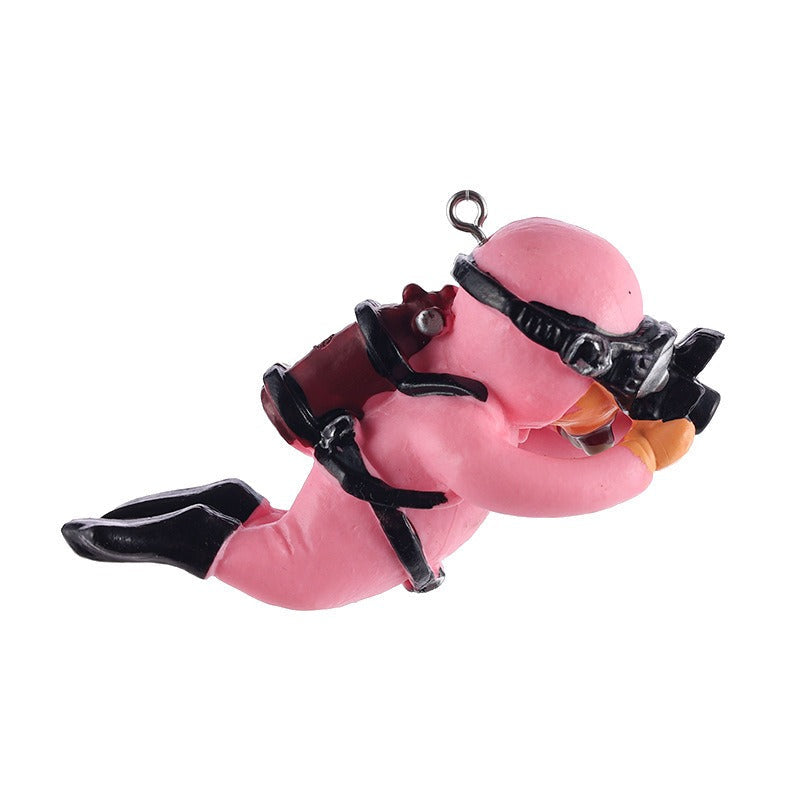 Aquarium Diver Decoration for Playful Underwater Scenes