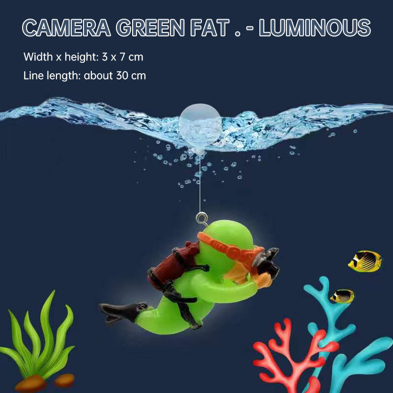 Aquarium Diver Decoration for Playful Underwater Scenes