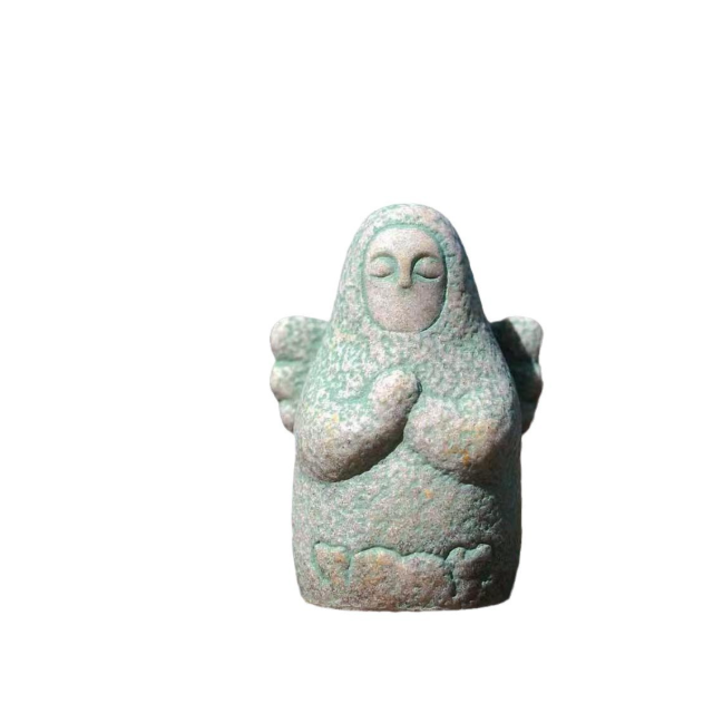 Ceramic Aquarium Ornament | Serene Sea Goddess Decor