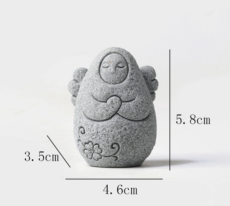 Ceramic Aquarium Ornament | Serene Sea Goddess Decor