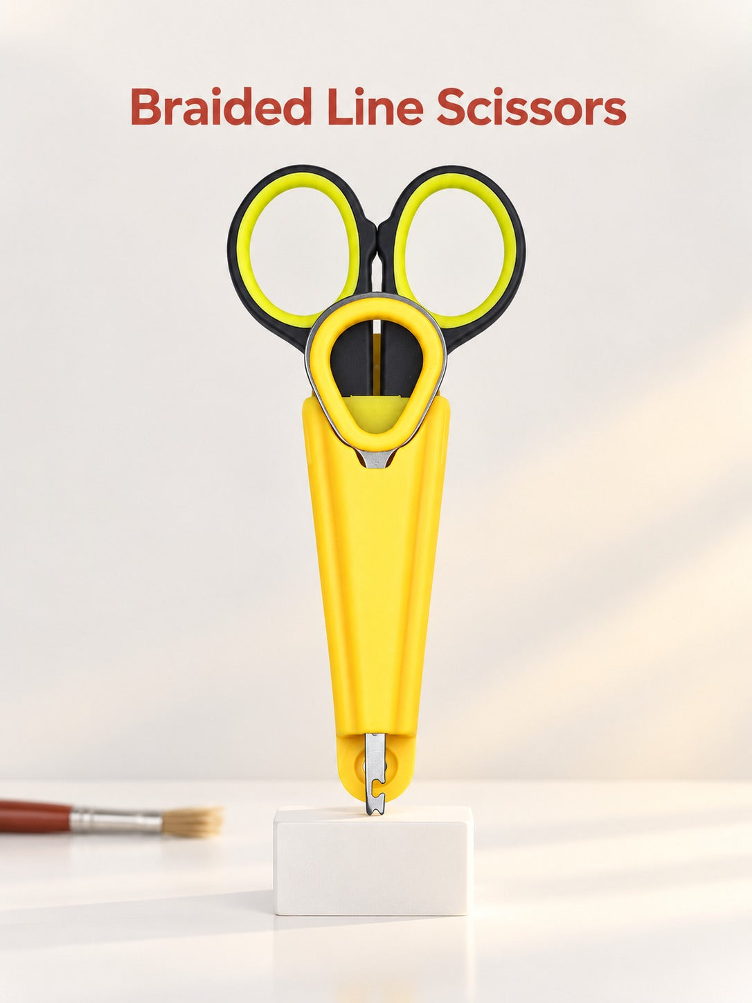 Fishing Scissors for Braided Line, Sheath & Loop Tool