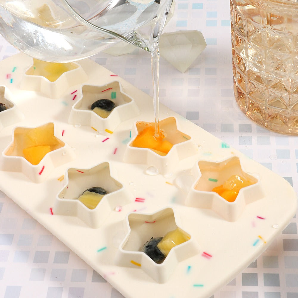 Star Ice Cube Mold: Silicone Tray for Fun Cocktails