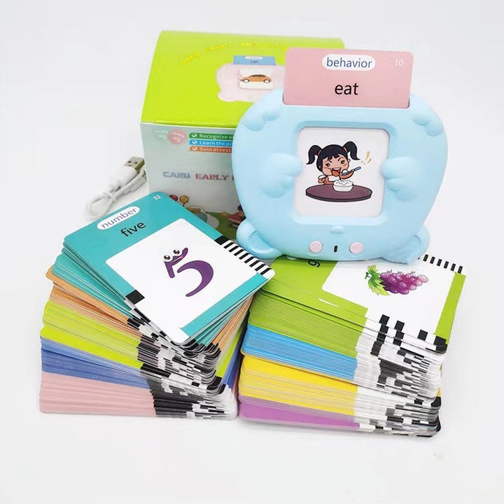 Interactive Flash Card Machine for Screen-Free Learning