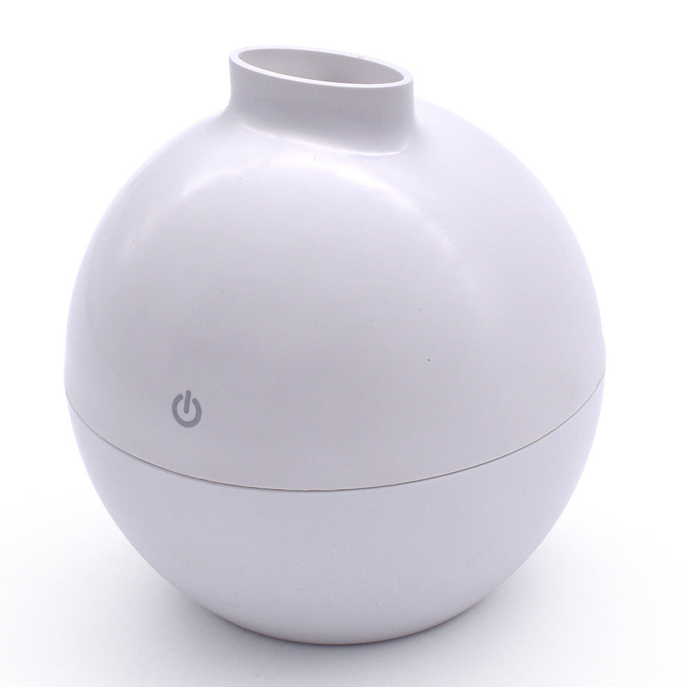 Wood Grain Desktop Humidifier with Ambient LED Light