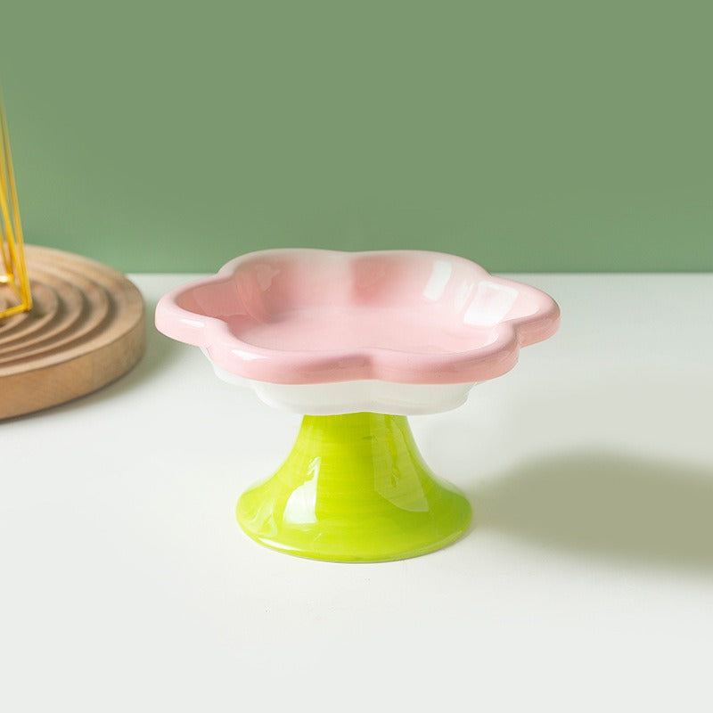 Elevated Ceramic Cat Bowl for Comfortable Mealtimes
