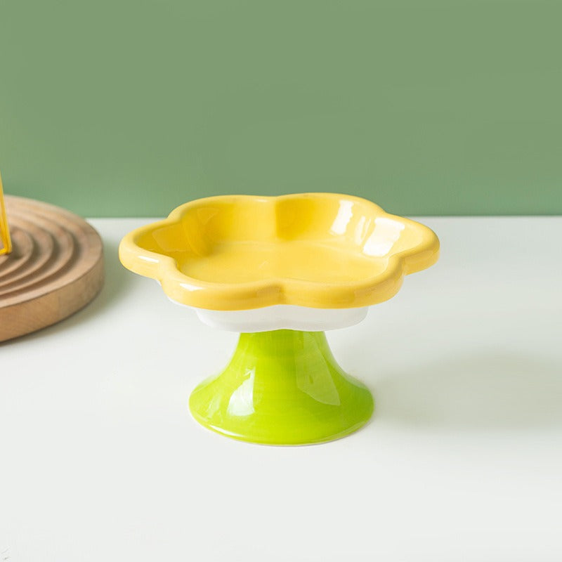 Elevated Ceramic Cat Bowl for Comfortable Mealtimes