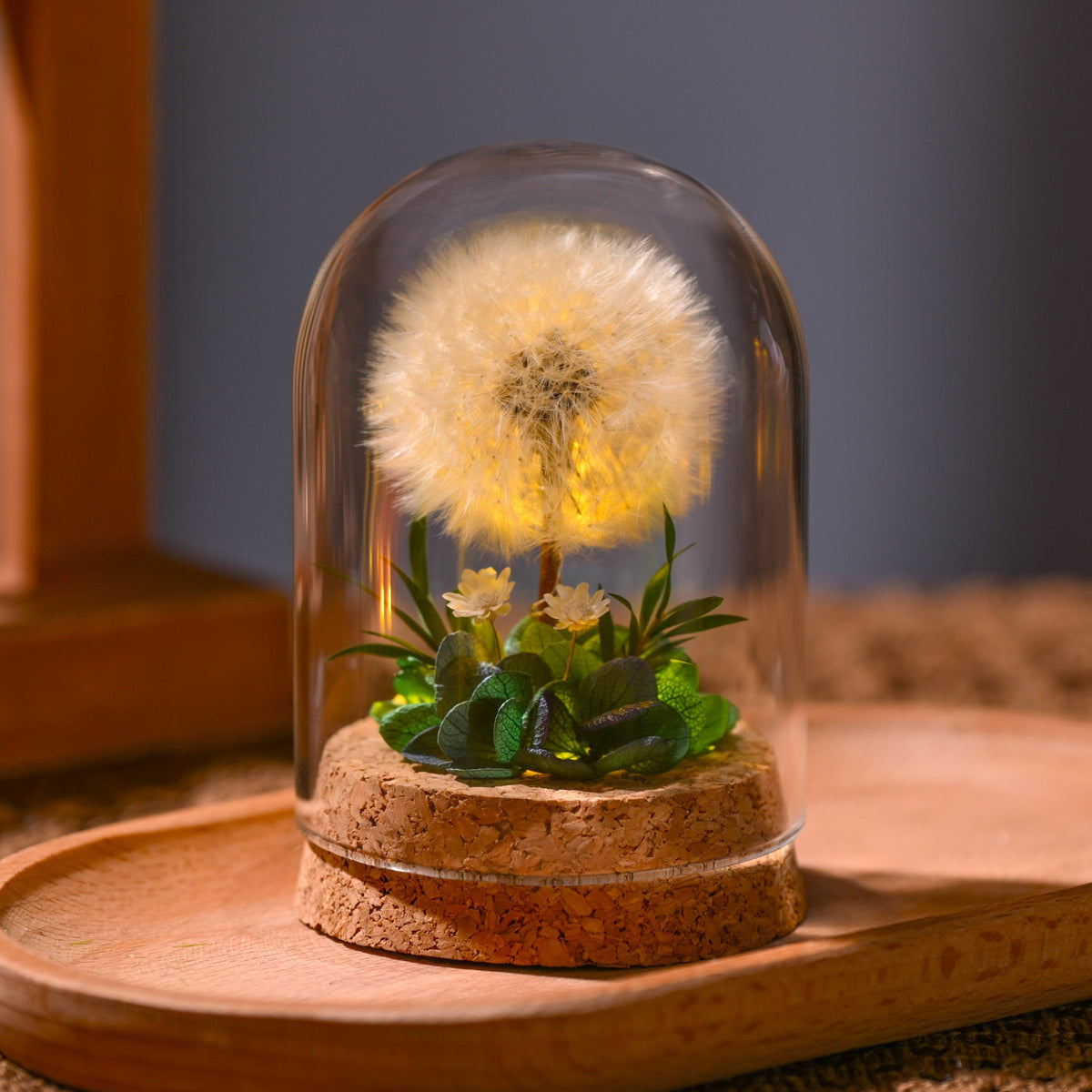 Decorative Flower Night Light With Warm Ambient Glow