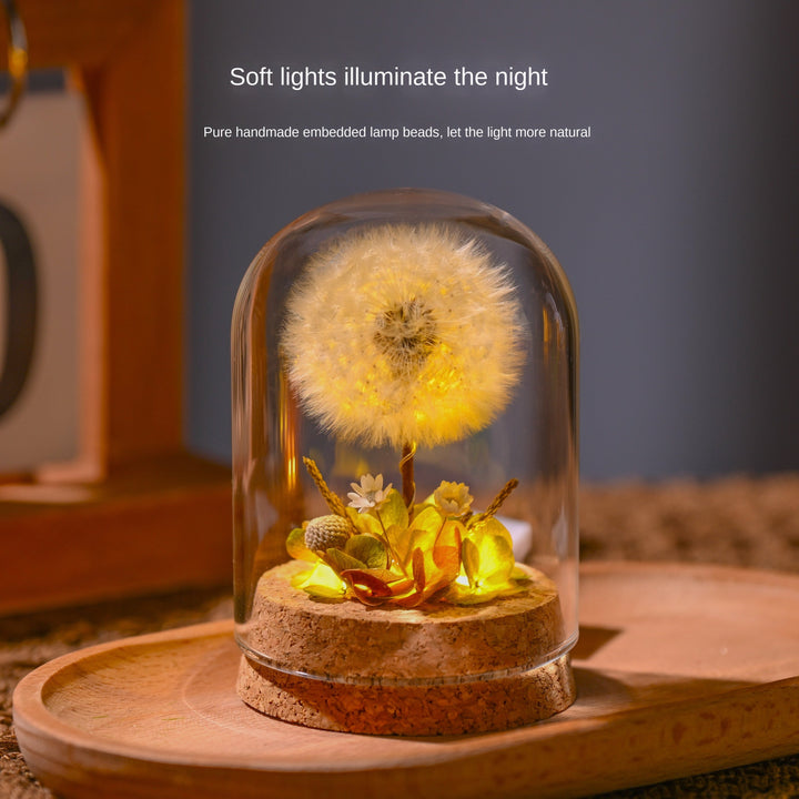 Decorative Flower Night Light With Warm Ambient Glow