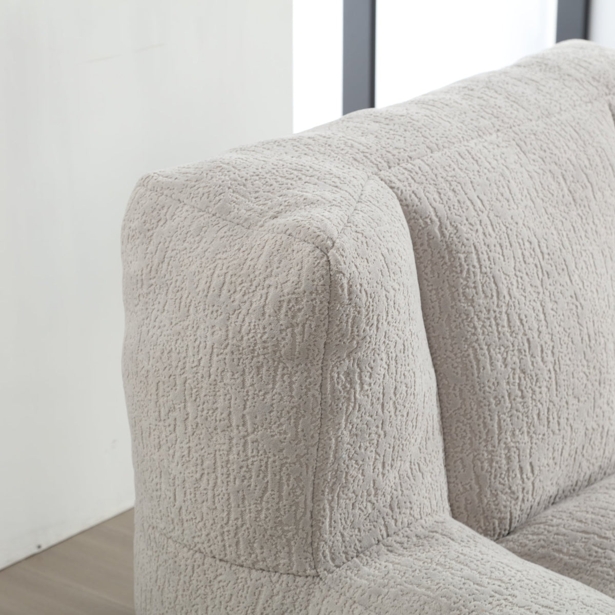Memory Foam Bean Bag Chair Set with Matching Footstool
