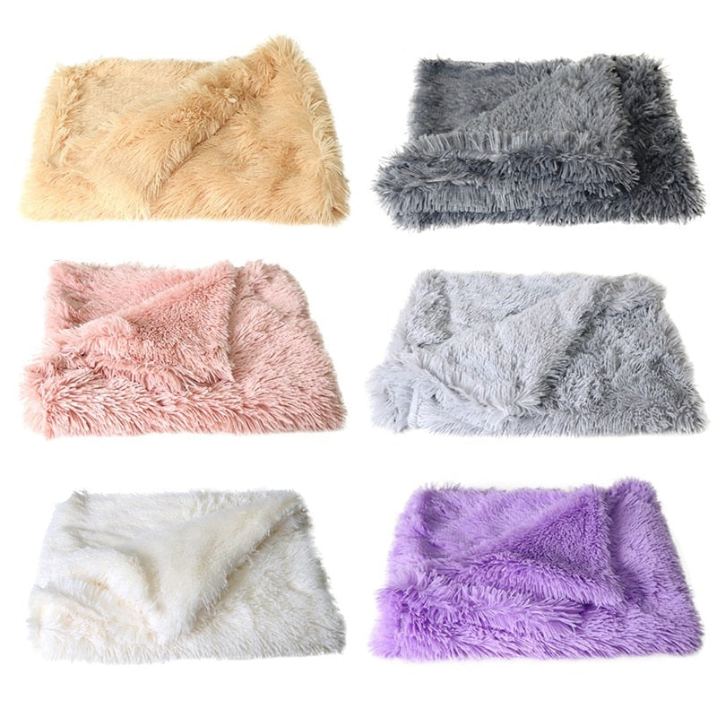 Plush Dog Blanket for Extra-Soft, Warm Pet Comfort
