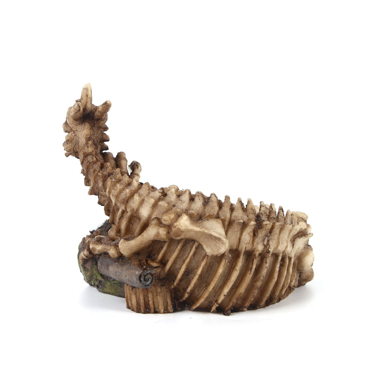 Dragon Skeleton Ashtray Gothic Fantasy Tabletop Decor