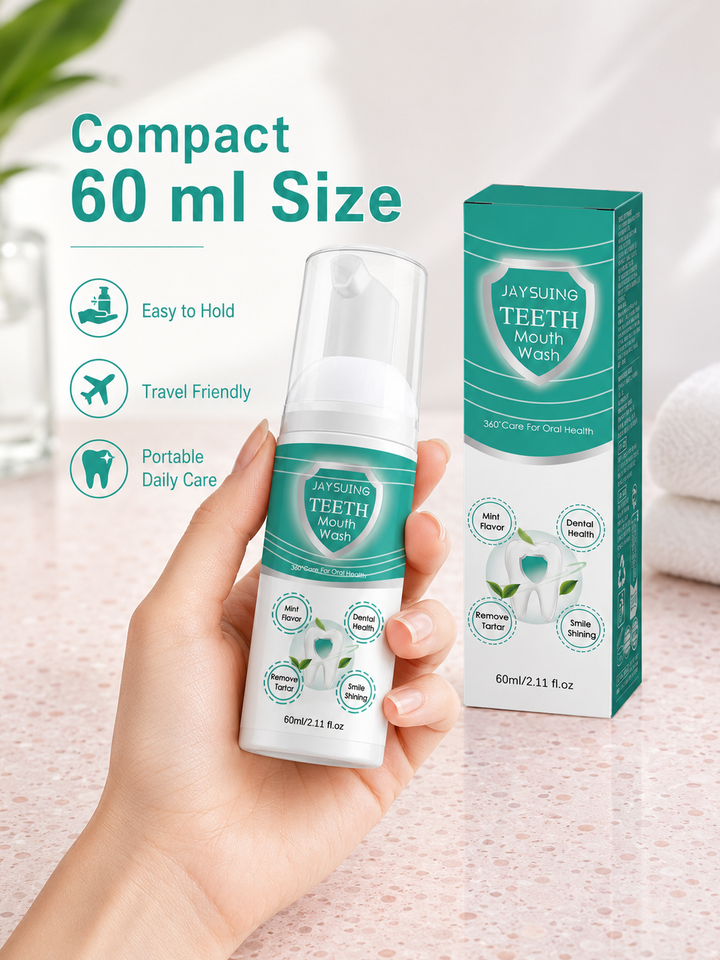 Teeth Mousse — Deep Stain Removal & Whitening Foam