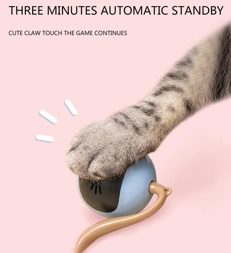 Automatic Cat Ball Toy for Indoor Interactive Play