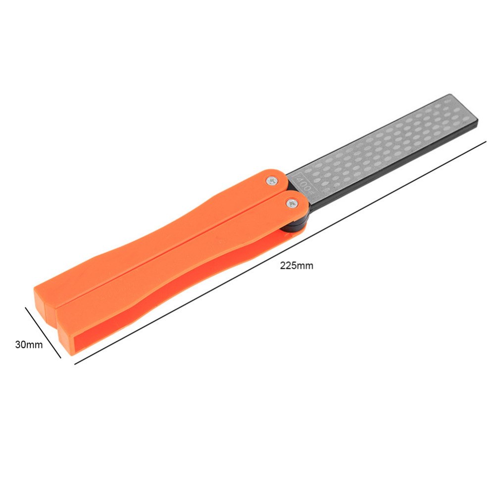 Foldable Pocket Diamond Knife Sharpener for Camping