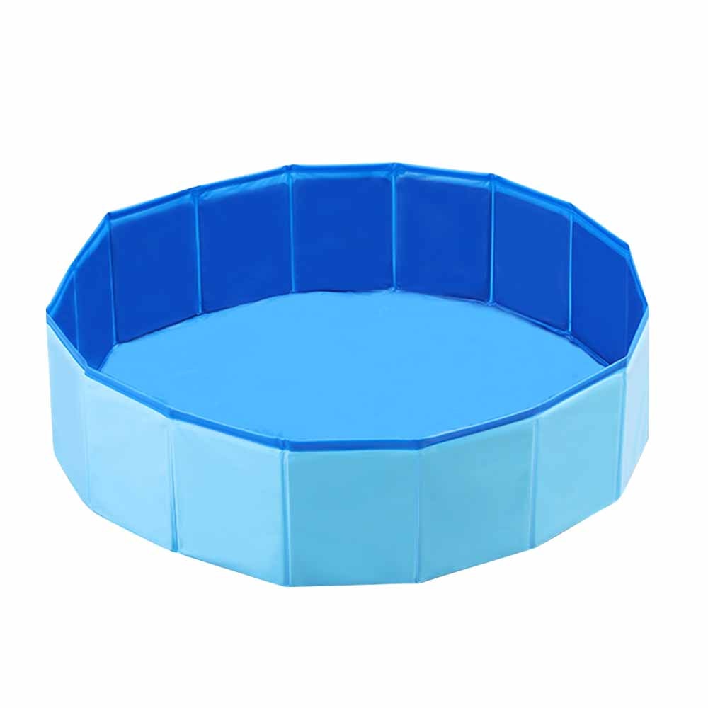 Foldable Dog Pool for Easy Cooling, Bathing & Storage
