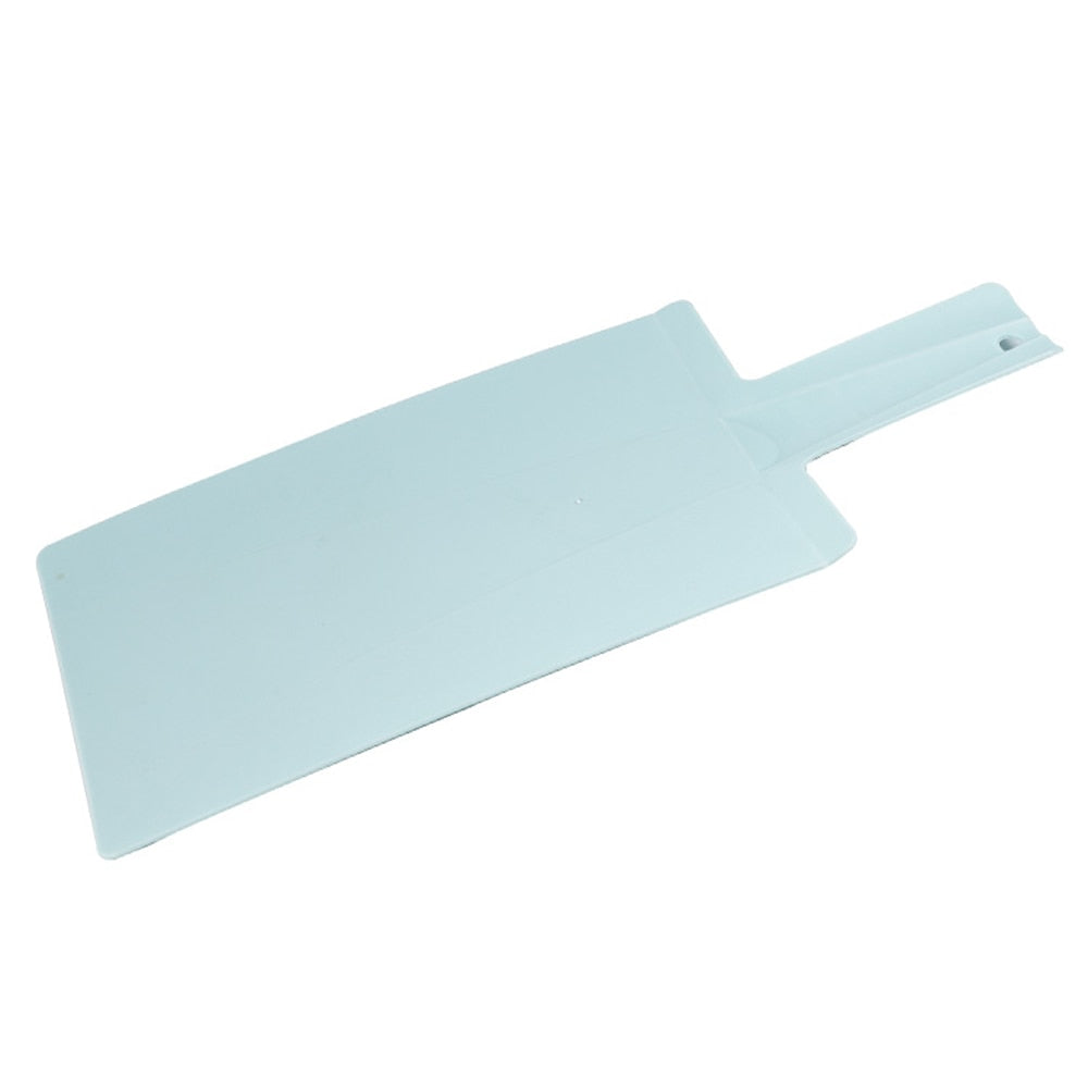 Foldable Cutting Board with Scoop for Easy Food Transfer