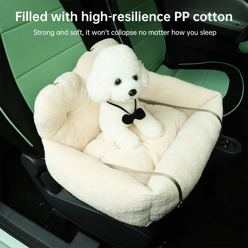 Foldable Pet Car Seat Hammock for Cozy Car Travel