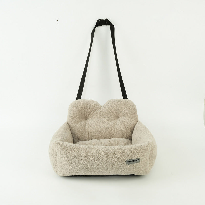 Foldable Pet Car Seat Hammock for Cozy Car Travel