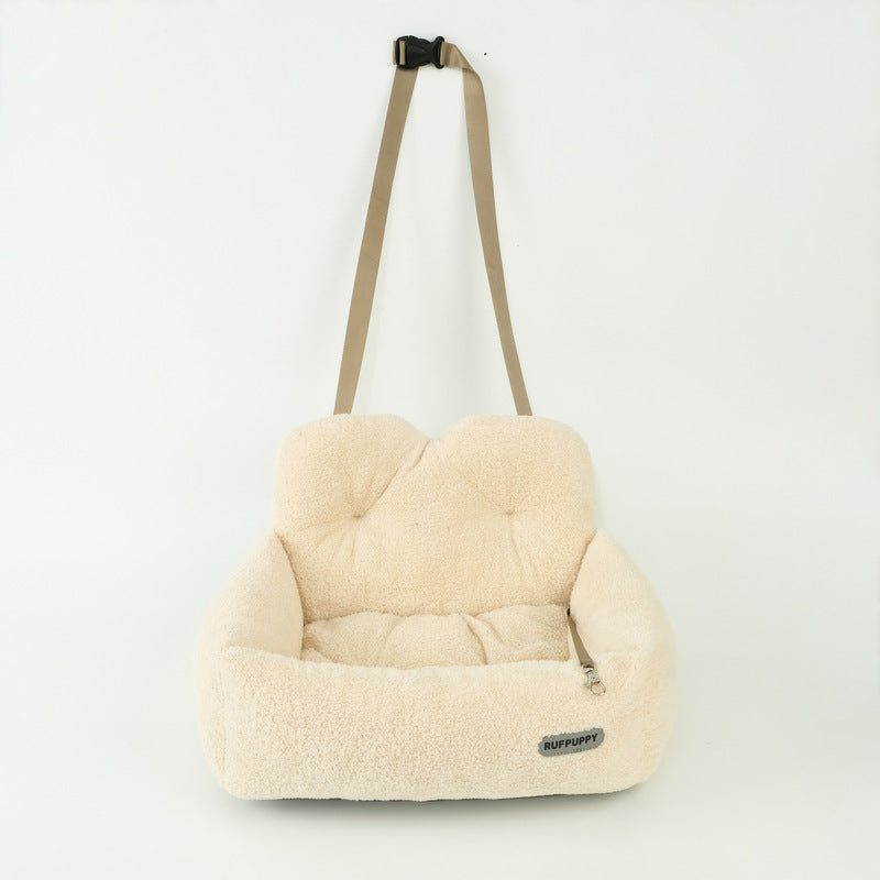 Foldable Pet Car Seat Hammock for Cozy Car Travel