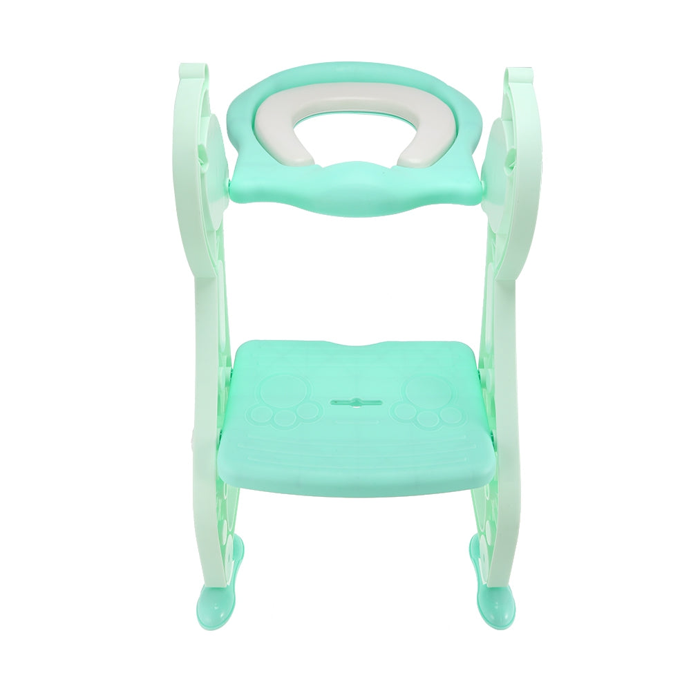 Folding Potty Training Seat with Step Ladder for Toddlers