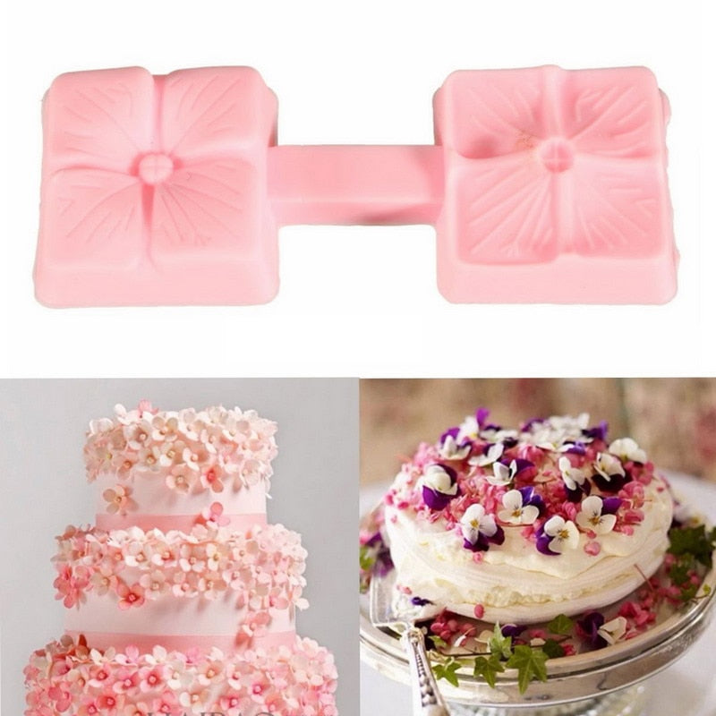 Fondant Flower Silicone Molds Set for Cake Decorating